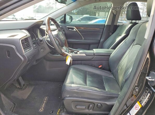 2T2ZZMCA3JC096332 2018 LEXUS RX Черный Вид салона спереди