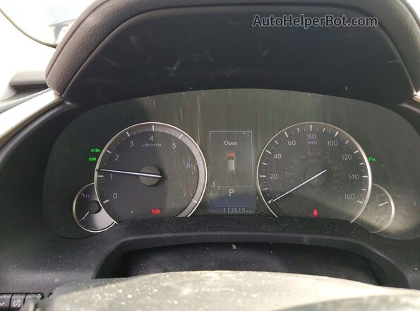 2T2ZZMCA3JC096332 2018 LEXUS RX Черный Вид щитка приборов
