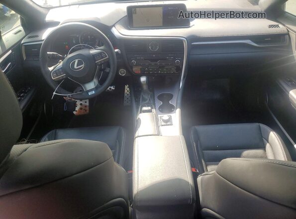 2T2ZZMCA5HC036806 2017 LEXUS RX Серебряный Вид панели приборов