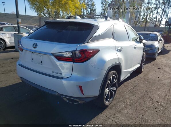 2T2ZZMCA5KC135794 2019 LEXUS RX 350 Белый Задняя правая четверть