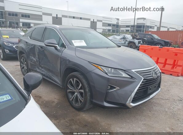 2T2ZZMCA8HC089130 2017 LEXUS RX 350 Серый Передняя правая четверть