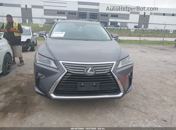 2T2ZZMCA8HC089130 2017 LEXUS RX 350 Серый Вид щитка приборов
