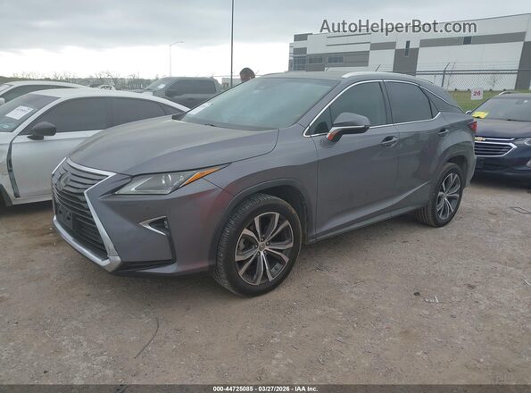 2T2ZZMCA8HC089130 2017 LEXUS RX 350 Серый Передняя левая четверть