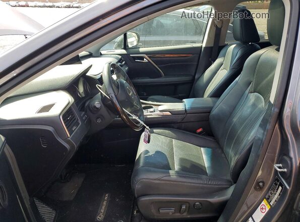 2T2ZZMCAXGC031812 2016 LEXUS RX Серый Вид салона спереди