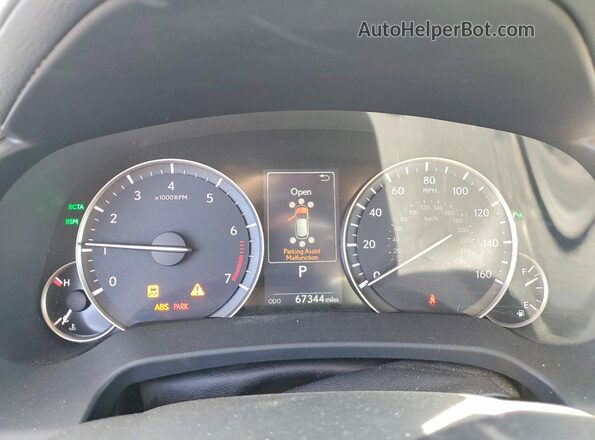 2T2ZZMCAXGC031812 2016 LEXUS RX Серый Вид щитка приборов