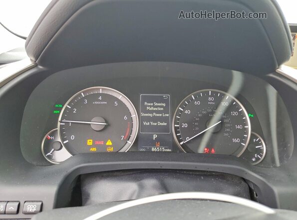 2T2ZZMCAXHC077402 2017 LEXUS RX Серебряный Вид щитка приборов