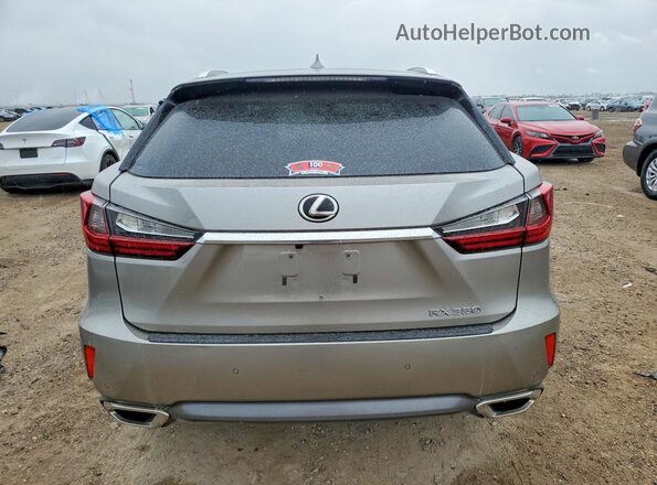 2T2ZZMCAXHC077402 2017 LEXUS RX Серебряный Вид сзади