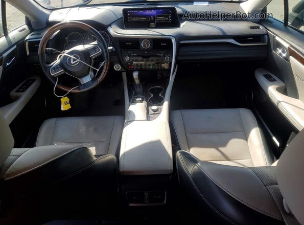 2T2ZZMCAXKC139419 2019 LEXUS RX Серебряный Вид панели приборов