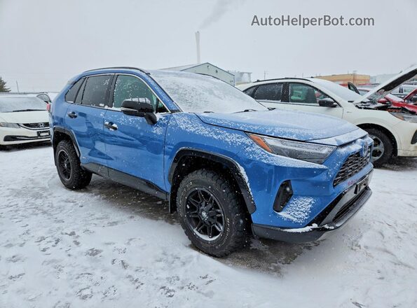 2T34WRFV5NW131631 2022 TOYOTA RAV4 Синий Передняя правая четверть