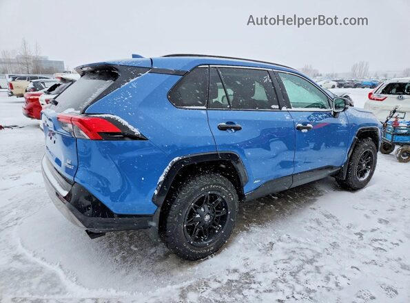 2T34WRFV5NW131631 2022 TOYOTA RAV4 Синий Задняя правая четверть