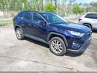 2019 Toyota Rav4 Xle Premium Blue vin: 2T3C1RFV5KW010412