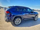 2019 Toyota Rav4 Xle Premium Синий vin: 2T3C1RFV6KW022035