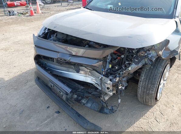 2T3C1RFV6PC227699 2023 TOYOTA LE Gray Widok z przodu