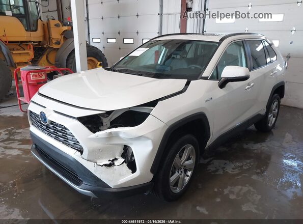 2T3D6RFV1MW018242 2021 TOYOTA LIMITED Белый Передняя левая четверть