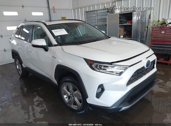 2T3D6RFV1MW018242 2021 TOYOTA LIMITED Белый Передняя правая четверть