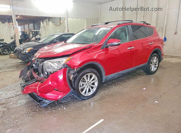 2T3DFREV0HW601912 2017 TOYOTA LIMITED Red Vista tres cuartos delantera izquierda
