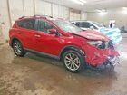 2017 Toyota Rav4 Limited Red vin: 2T3DFREV0HW601912