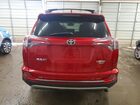 2017 Toyota Rav4 Limited Red vin: 2T3DFREV0HW601912