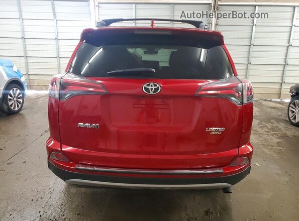 2T3DFREV0HW601912 2017 TOYOTA LIMITED Red Vista trasera