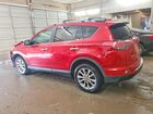 2017 Toyota Rav4 Limited Red vin: 2T3DFREV0HW601912