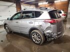 2017 Toyota Rav4 Limited Silver vin: 2T3DFREV2HW687336