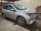 2017 Toyota Rav4 Limited Silver vin: 2T3DFREV2HW687336