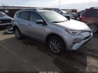 2017 Toyota Rav4 Limited Silver vin: 2T3DFREV3HW625850
