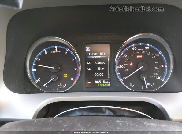 2T3DFREV4HW559244 2017 TOYOTA RAV4 Blue Հետևի նստատեղերի տեսք