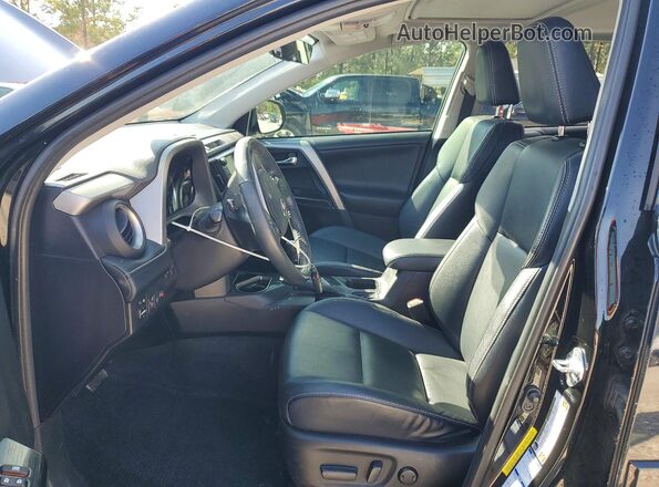 2T3DFREV4JW697355 2018 TOYOTA LIMITED Черный Вид салона спереди