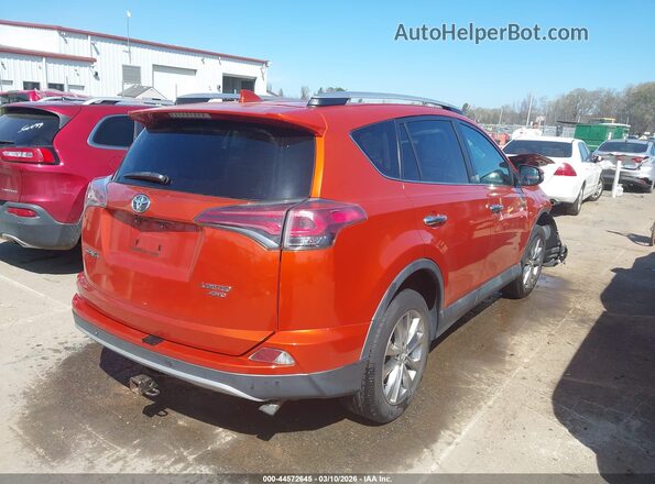 2T3DFREV7GW445110 2016 TOYOTA LIMITED Orange Rear right