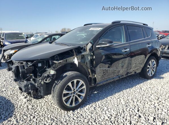 2T3DFREV9HW546831 2017 TOYOTA LIMITED Black Vista tres cuartos delantera izquierda