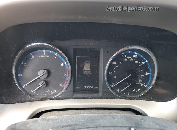 2T3DFREV9HW546831 2017 TOYOTA LIMITED Black Vista del cuadro de instrumentos