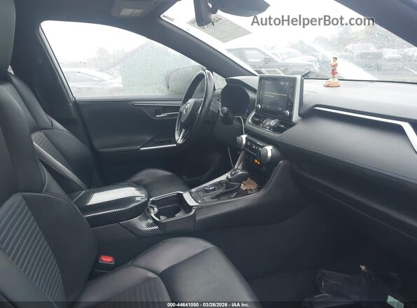 2T3E6RFV2MW027309 2021 TOYOTA RAV4 HYBRID Gray Vista interior delantera