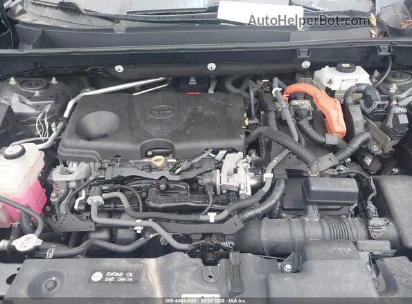 2T3E6RFV2MW027309 2021 TOYOTA RAV4 HYBRID Gray Vista trasera
