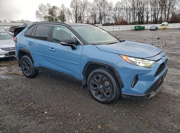 2T3E6RFV4RW068225 2024 TOYOTA RAV4 Синий Передняя правая четверть