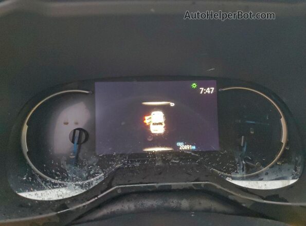 2T3E6RFV4RW068225 2024 TOYOTA RAV4 Синий Вид щитка приборов