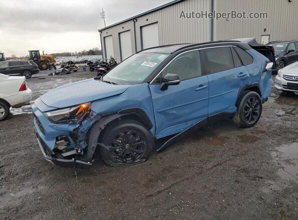 2T3E6RFV4RW068225 2024 TOYOTA RAV4 Синий Передняя левая четверть