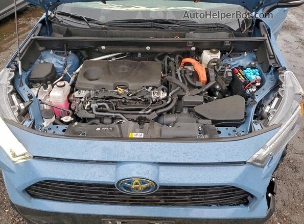 2T3E6RFV4RW068225 2024 TOYOTA RAV4 Синий Вид подкапотного пространства