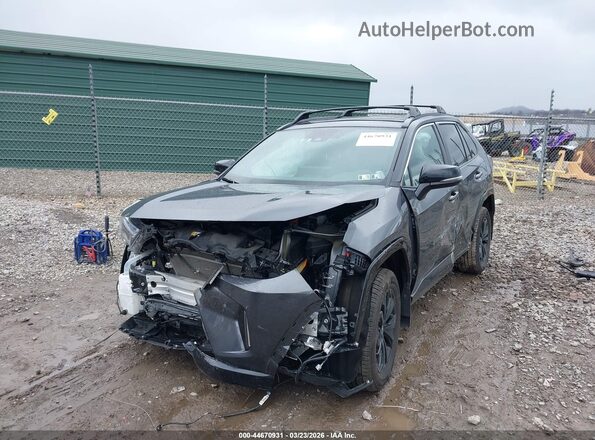 2T3E6RFV5PW046344 2023 TOYOTA RAV4 HYBRID Серый Передняя левая четверть