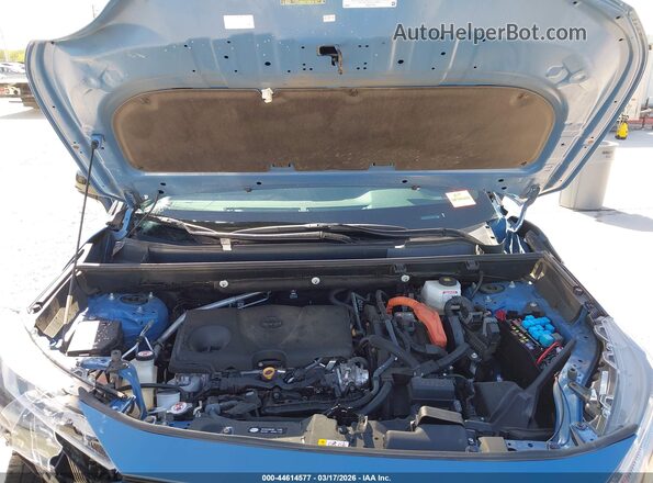 2T3E6RFV5RW059176 2024 TOYOTA RAV4 HYBRID Blue Widok z tyłu