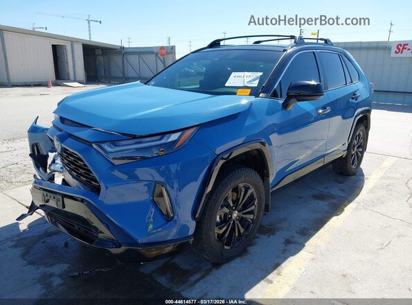 2T3E6RFV5RW059176 2024 TOYOTA RAV4 HYBRID Blue Przód lewy