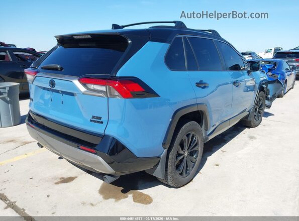 2T3E6RFV5RW059176 2024 TOYOTA RAV4 HYBRID Blue Tył prawy