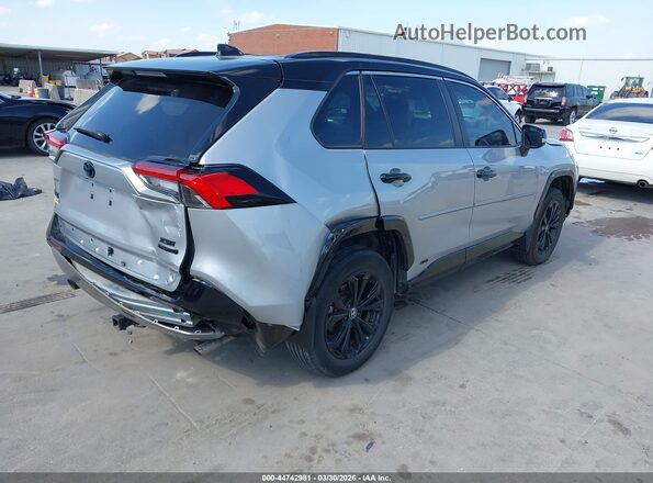 2T3E6RFV8RW069541 2024 TOYOTA RAV4 HYBRID Silver Задня права чверть