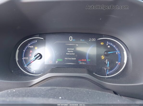 2T3E6RFV8RW069541 2024 TOYOTA RAV4 HYBRID Silver Вид задніх сидінь