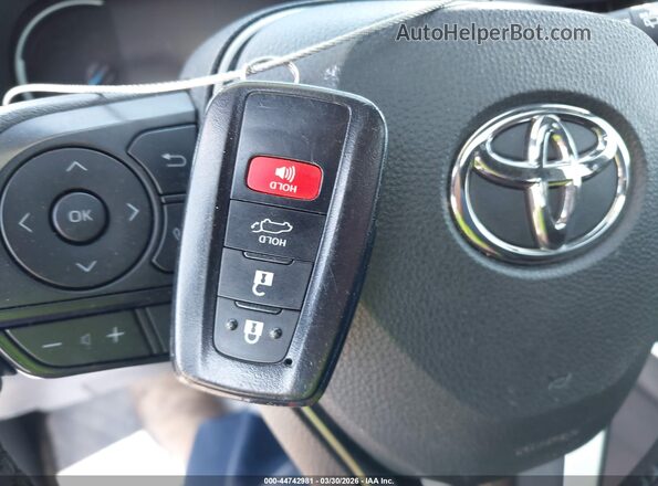 2T3E6RFV8RW069541 2024 TOYOTA RAV4 HYBRID Silver Вид панелі приладів