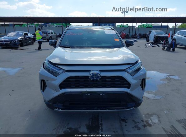 2T3E6RFV8RW069541 2024 TOYOTA RAV4 HYBRID Silver Вид щитка приладів