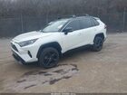 2019 Toyota Rav4 Hybrid Xse White vin: 2T3EWRFV0KW027239