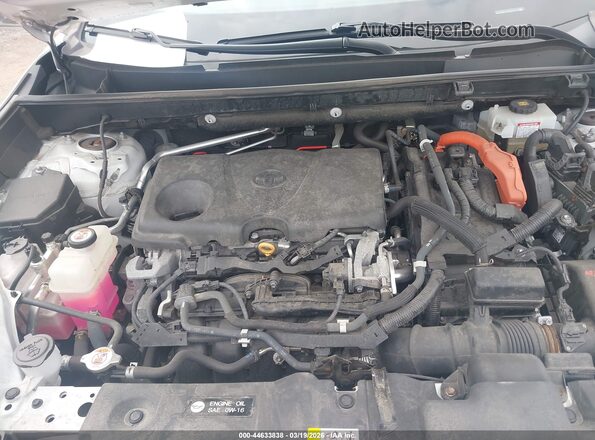2T3EWRFV0KW027239 2019 TOYOTA RAV4 HYBRID White Vista trasera
