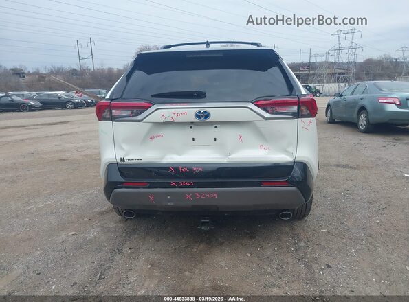 2T3EWRFV0KW027239 2019 TOYOTA RAV4 HYBRID White Vista frontal