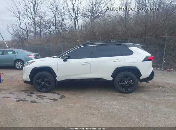 2T3EWRFV0KW027239 2019 TOYOTA RAV4 HYBRID White 